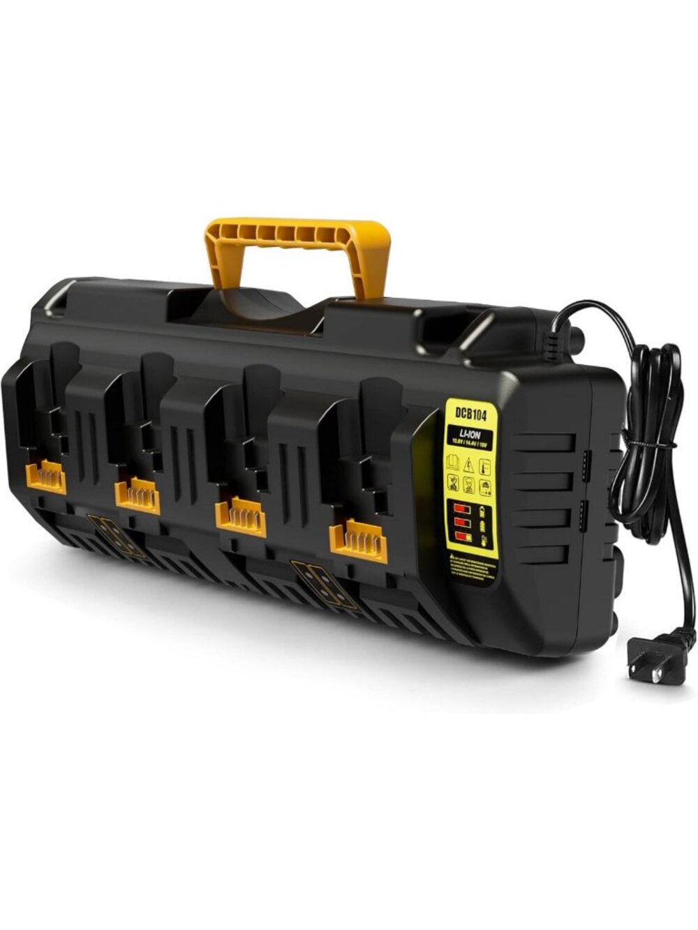 Universal 12V 20V Multi Battery Charger Station - Fast Charging, Compact Design